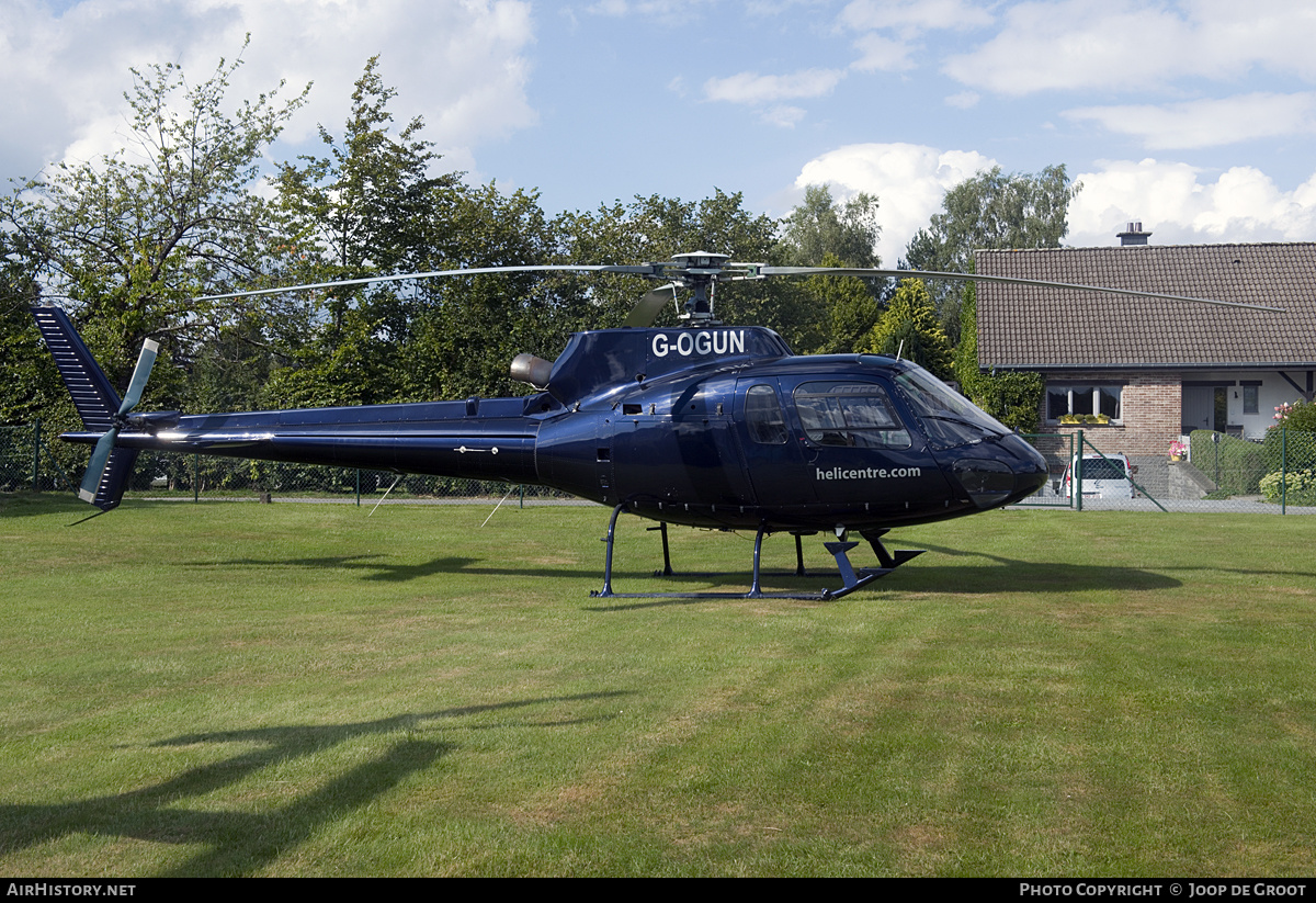 Aircraft Photo of G-OGUN | Eurocopter AS-350B-2 Ecureuil | Helicentre | AirHistory.net #216032