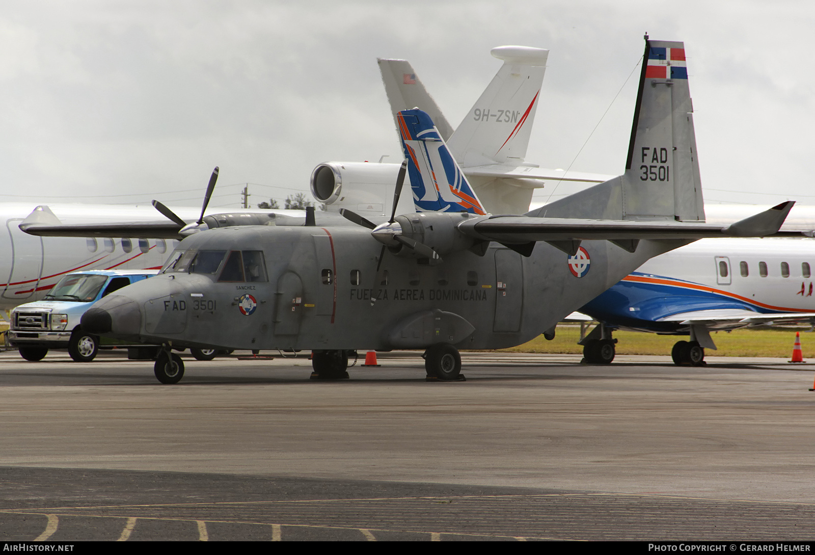 Aircraft Photo of 3501 / FAD 3501 | CASA C-212-400 Aviocar | Dominican Republic - Air Force | AirHistory.net #216037