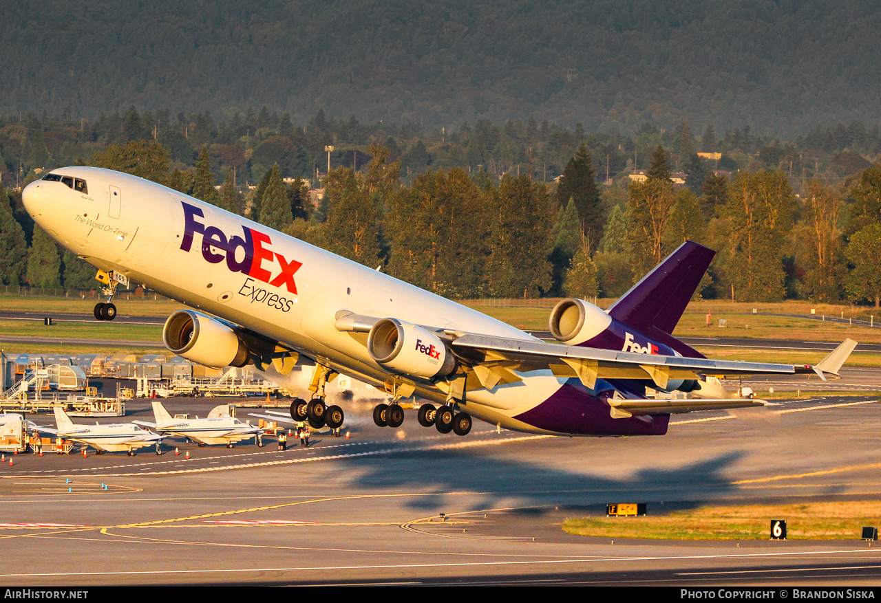 Aircraft Photo of N605FE | McDonnell Douglas MD-11F | FedEx Express | AirHistory.net #216038