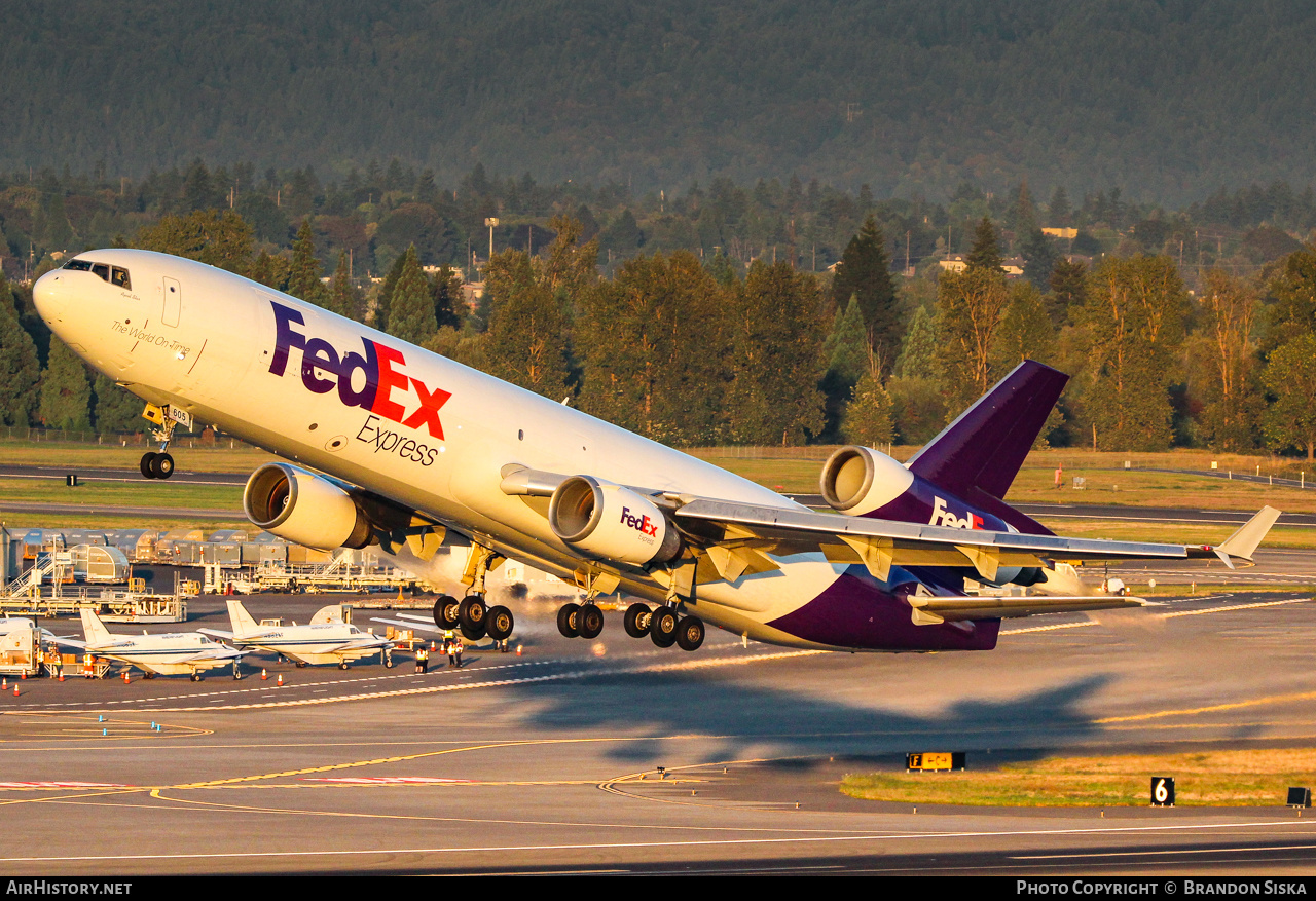 Aircraft Photo of N605FE | McDonnell Douglas MD-11F | FedEx Express - Federal Express | AirHistory.net #216038