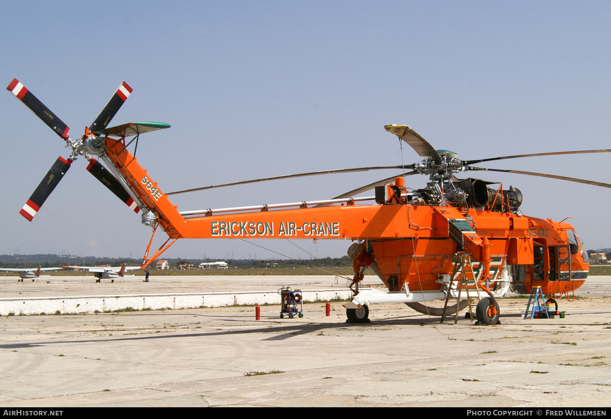 Aircraft Photo of N154AC | Sikorsky S-64E Skycrane | Erickson Air-Crane | AirHistory.net #216049