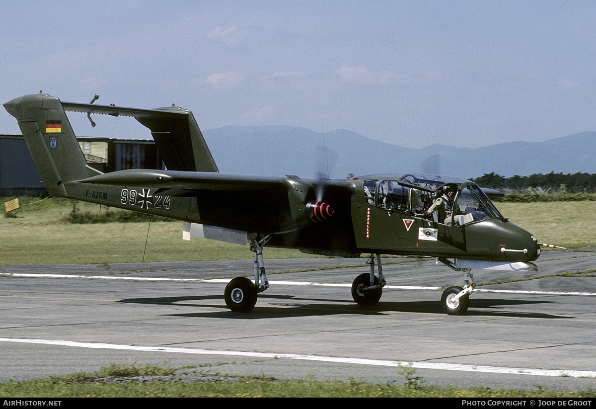 Aircraft Photo of F-AZKM / 9924 | North American Rockwell OV-10B Bronco | Germany - Air Force | AirHistory.net #216057