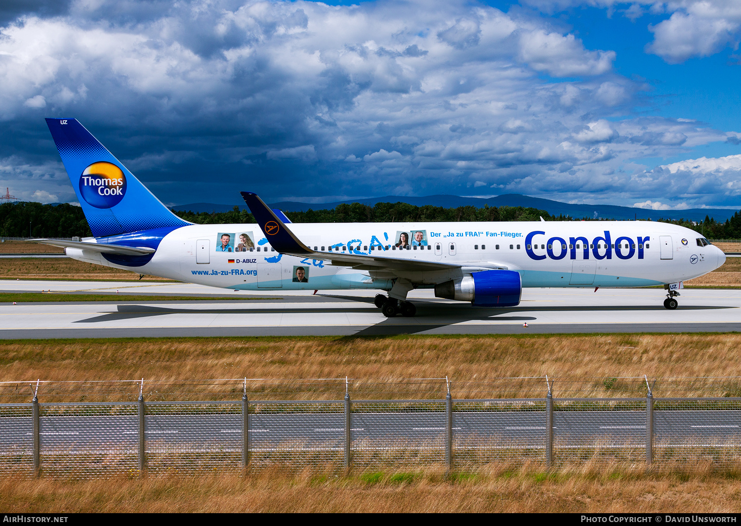 Aircraft Photo of D-ABUZ | Boeing 767-330/ER | Condor Flugdienst | AirHistory.net #216058