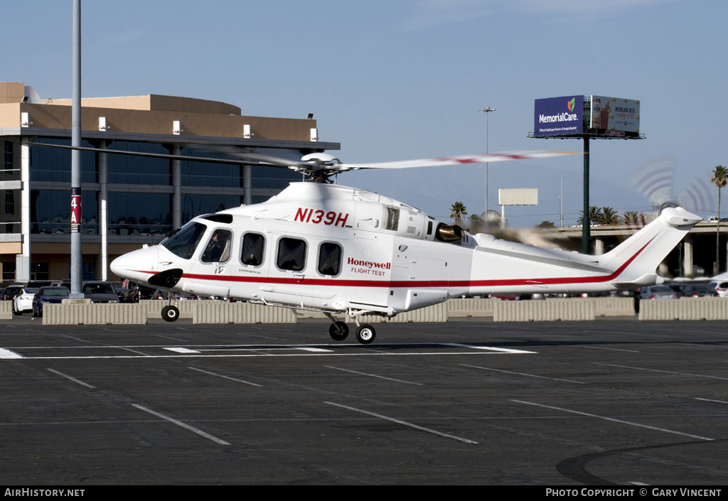 Aircraft Photo of N139H | AgustaWestland AW-139 | Honeywell Flight Test | AirHistory.net #216060