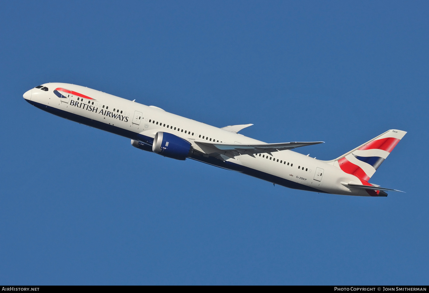 Aircraft Photo of G-ZBKP | Boeing 787-9 Dreamliner | British Airways | AirHistory.net #216062