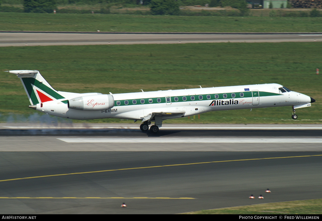 Aircraft Photo of I-EXMM | Embraer ERJ-145LR (EMB-145LR) | Alitalia Express | AirHistory.net #216072