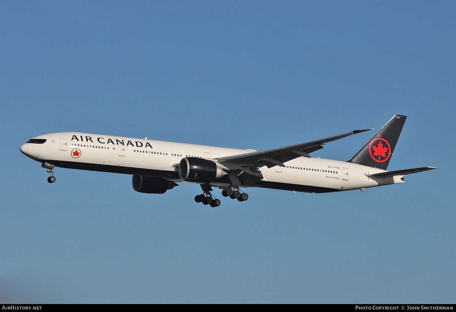 Aircraft Photo of C-FIVW | Boeing 777-333/ER | Air Canada | AirHistory.net #216073