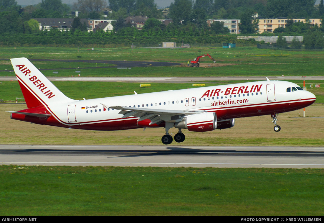 Aircraft Photo of D-ABDP | Airbus A320-214 | Air Berlin | AirHistory.net #216110