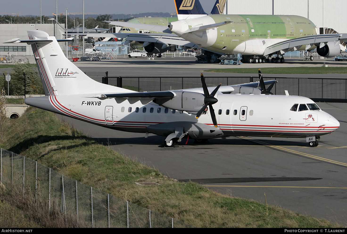 Aircraft Photo of F-WKVB | ATR ATR-42-300 | Atlantique Air Assistance | AirHistory.net #216114