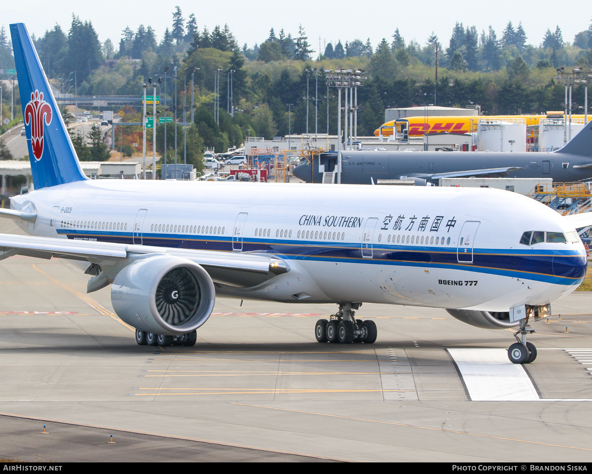 Aircraft Photo of B-20C5 | Boeing 777-300/ER | China Southern Airlines | AirHistory.net #216121