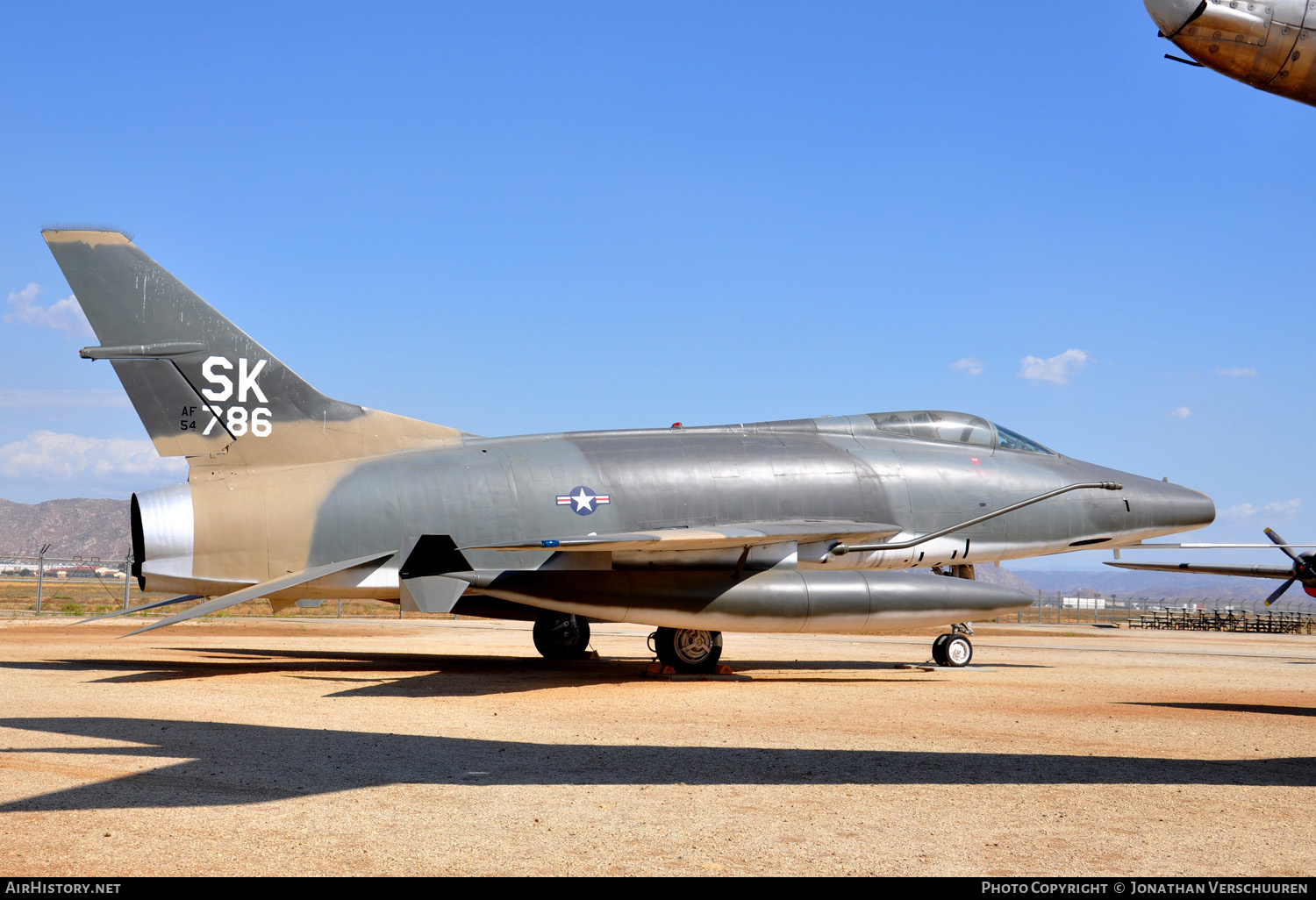 Aircraft Photo of 54-1786 / AF54-786 | North American F-100C Super Sabre | USA - Air Force | AirHistory.net #216127