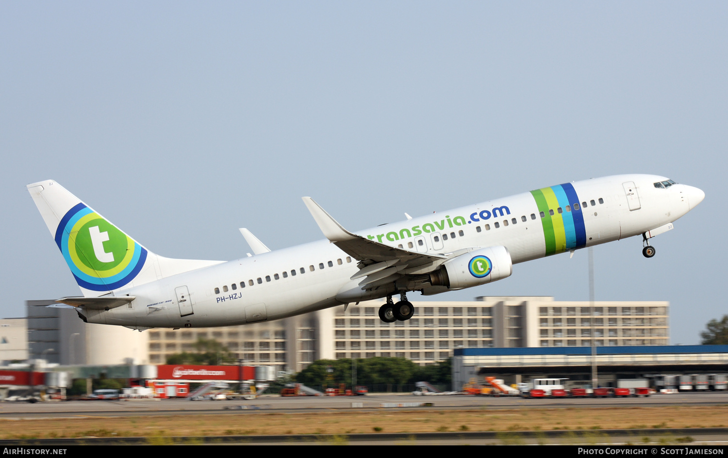 Aircraft Photo of PH-HZJ | Boeing 737-8K2 | Transavia | AirHistory.net #216130