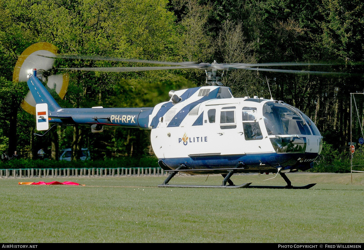 Aircraft Photo of PH-RPX | MBB BO-105CBS-4 | Politie | AirHistory.net #216132