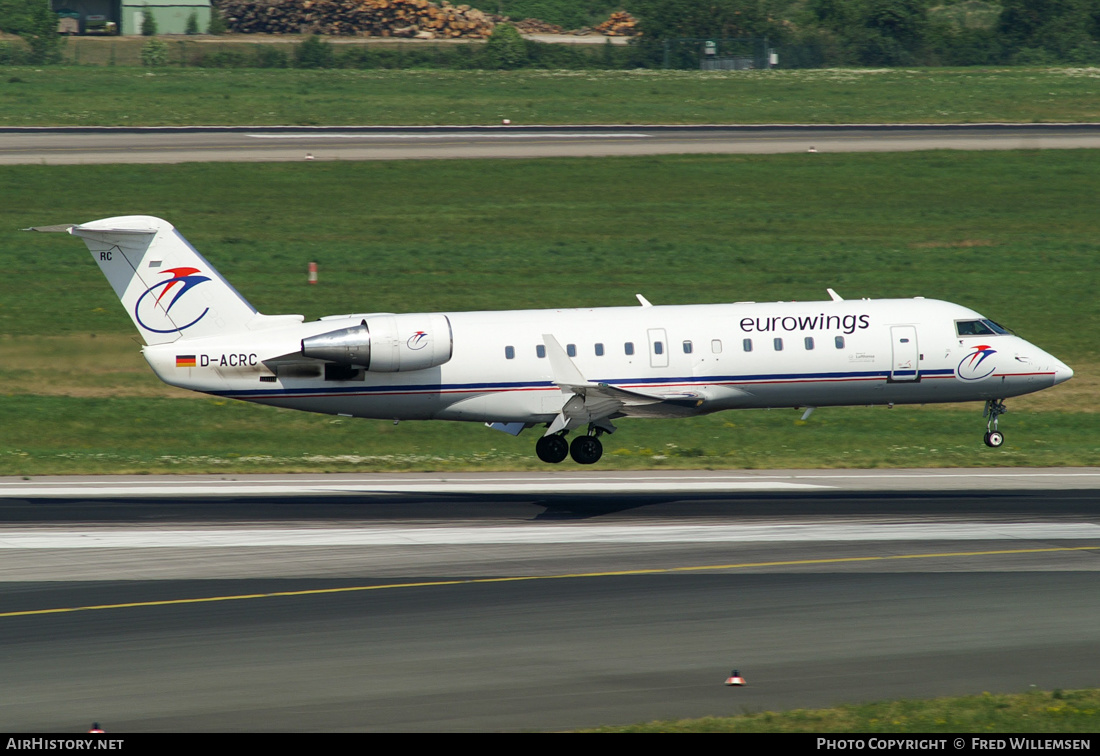 Aircraft Photo of D-ACRC | Bombardier CRJ-200ER (CL-600-2B19) | Eurowings | AirHistory.net #216135