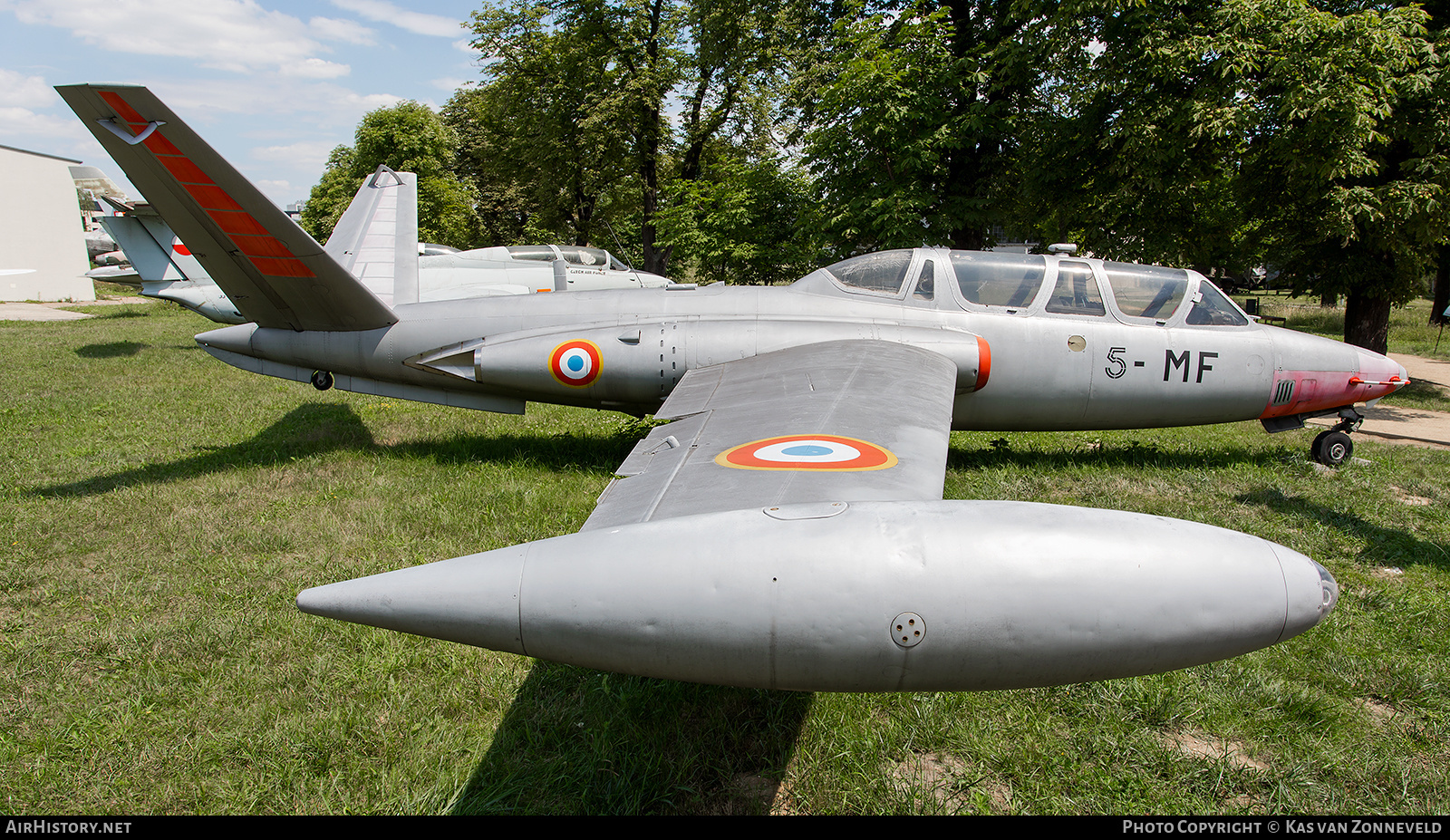 Aircraft Photo of 458 | Fouga CM-170R Magister | France - Air Force | AirHistory.net #216137