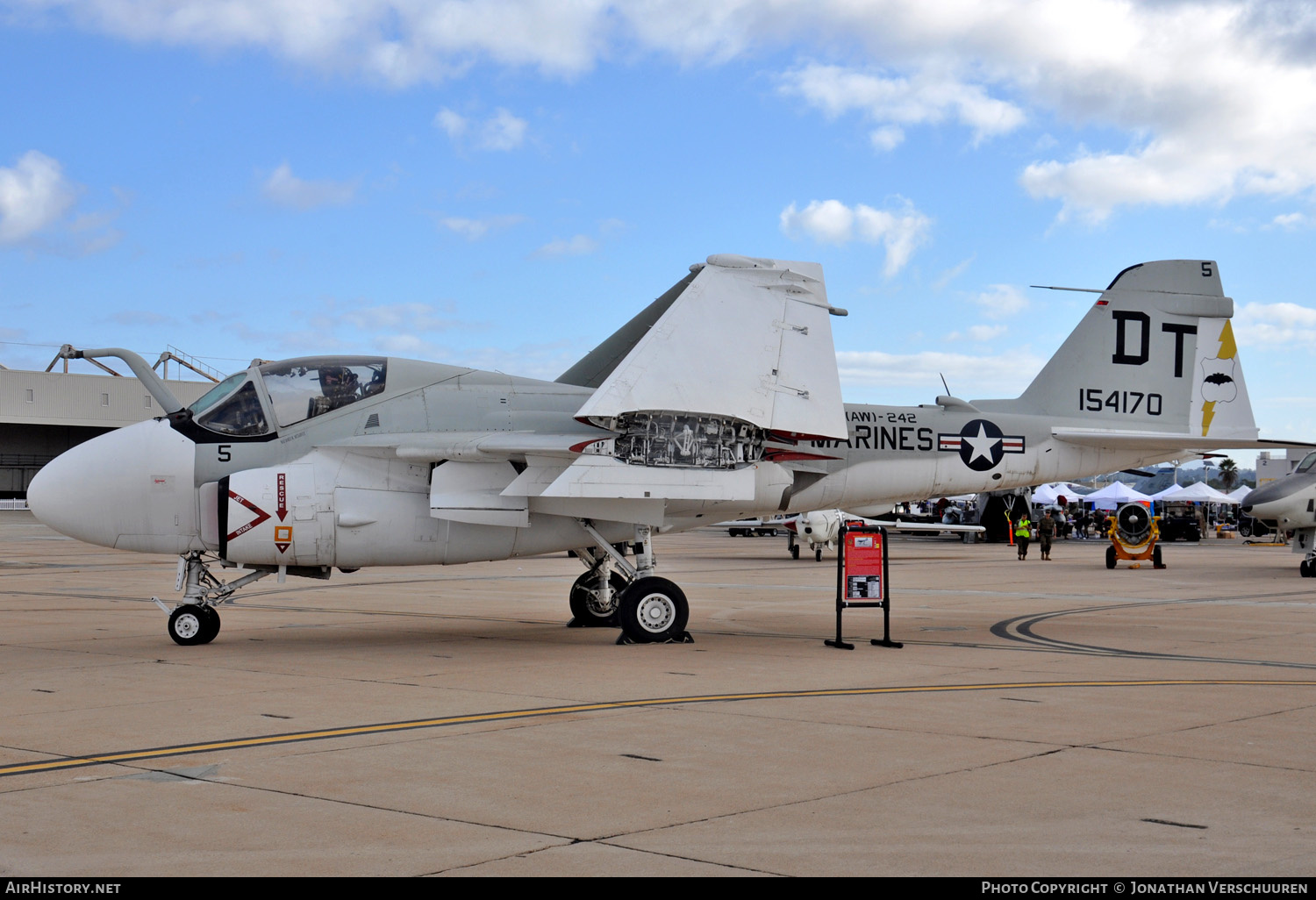 Aircraft Photo of 154170 | Grumman A-6E Intruder (G-128) | USA - Marines | AirHistory.net #216146