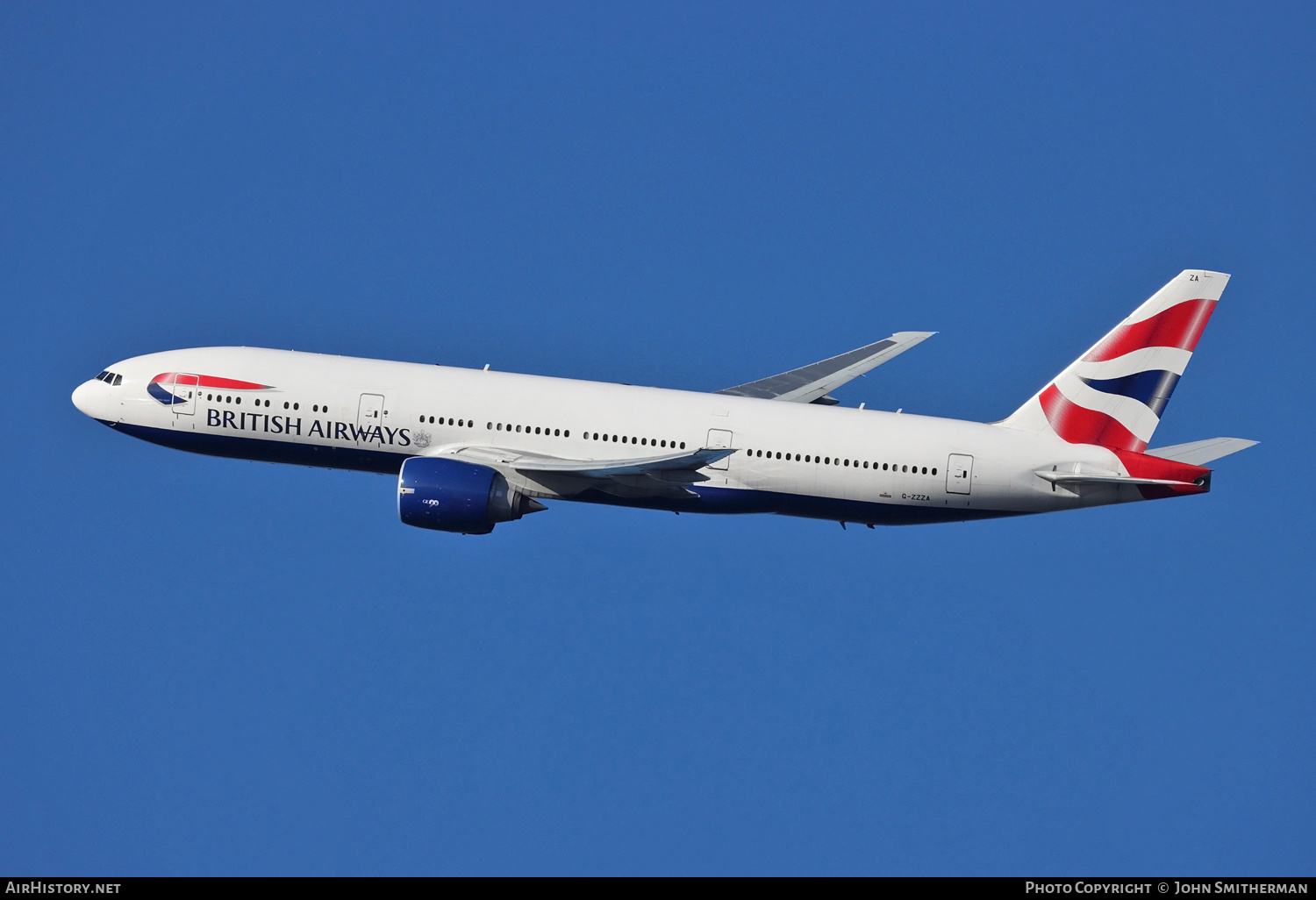 Aircraft Photo of G-ZZZA | Boeing 777-236 | British Airways | AirHistory.net #216150
