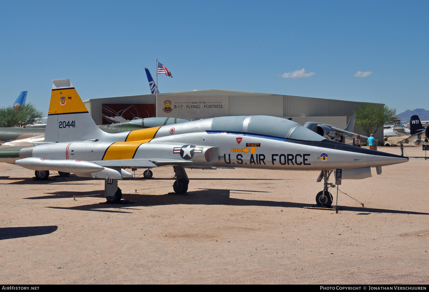 Aircraft Photo of 72-0441 / 20441 | Northrop GF-5B Freedom Fighter | USA - Air Force | AirHistory.net #216152