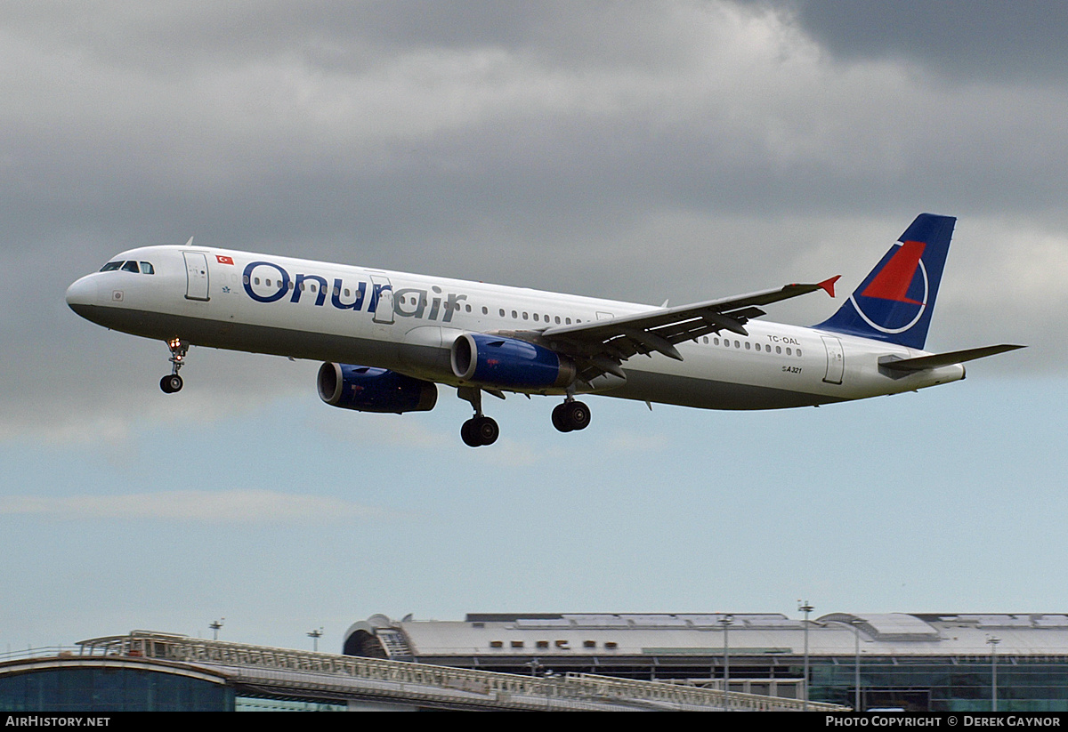 Aircraft Photo of TC-OAL | Airbus A321-231 | Onur Air | AirHistory.net #216154
