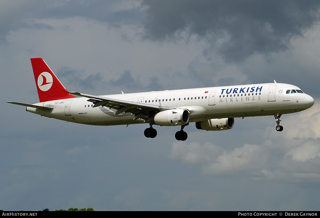 Aircraft Photo of TC-JRC | Airbus A321-231 | Turkish Airlines | AirHistory.net #216158