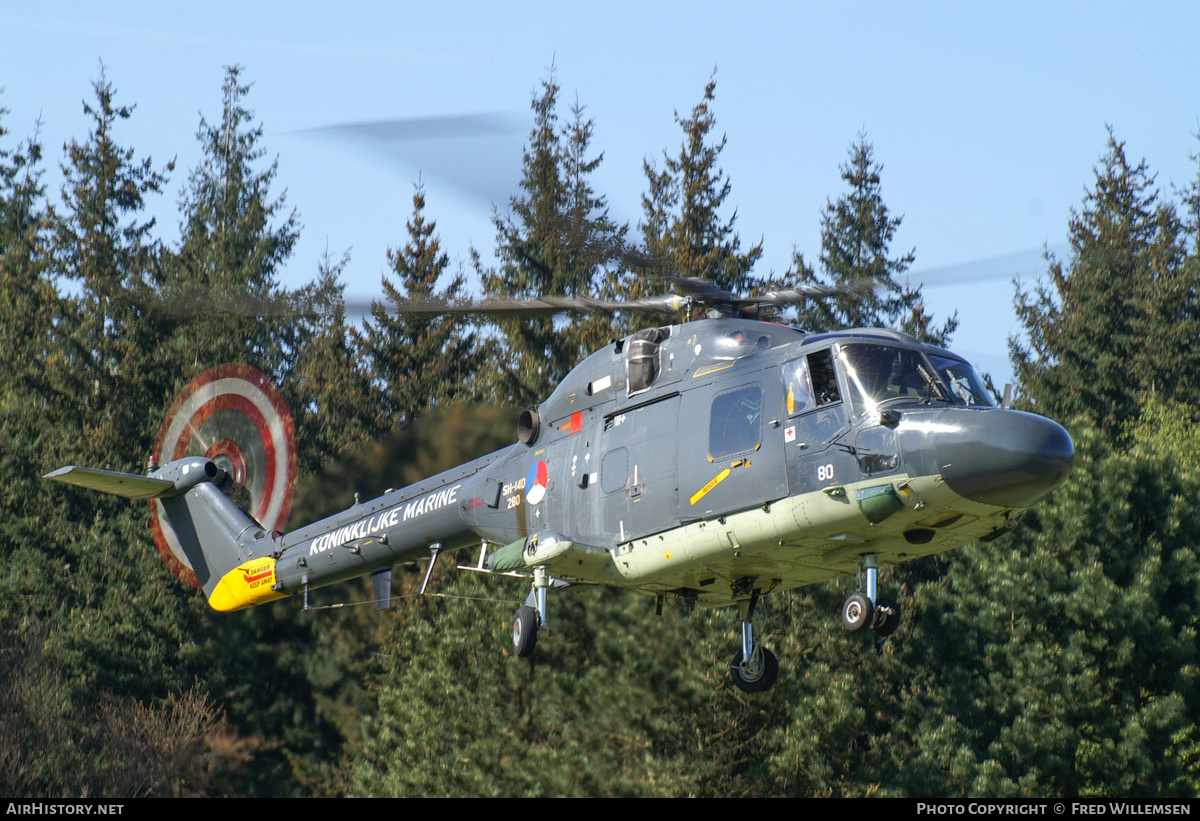 Aircraft Photo of 280 | Westland SH-14D Lynx (WG-13) | Netherlands - Navy | AirHistory.net #216166