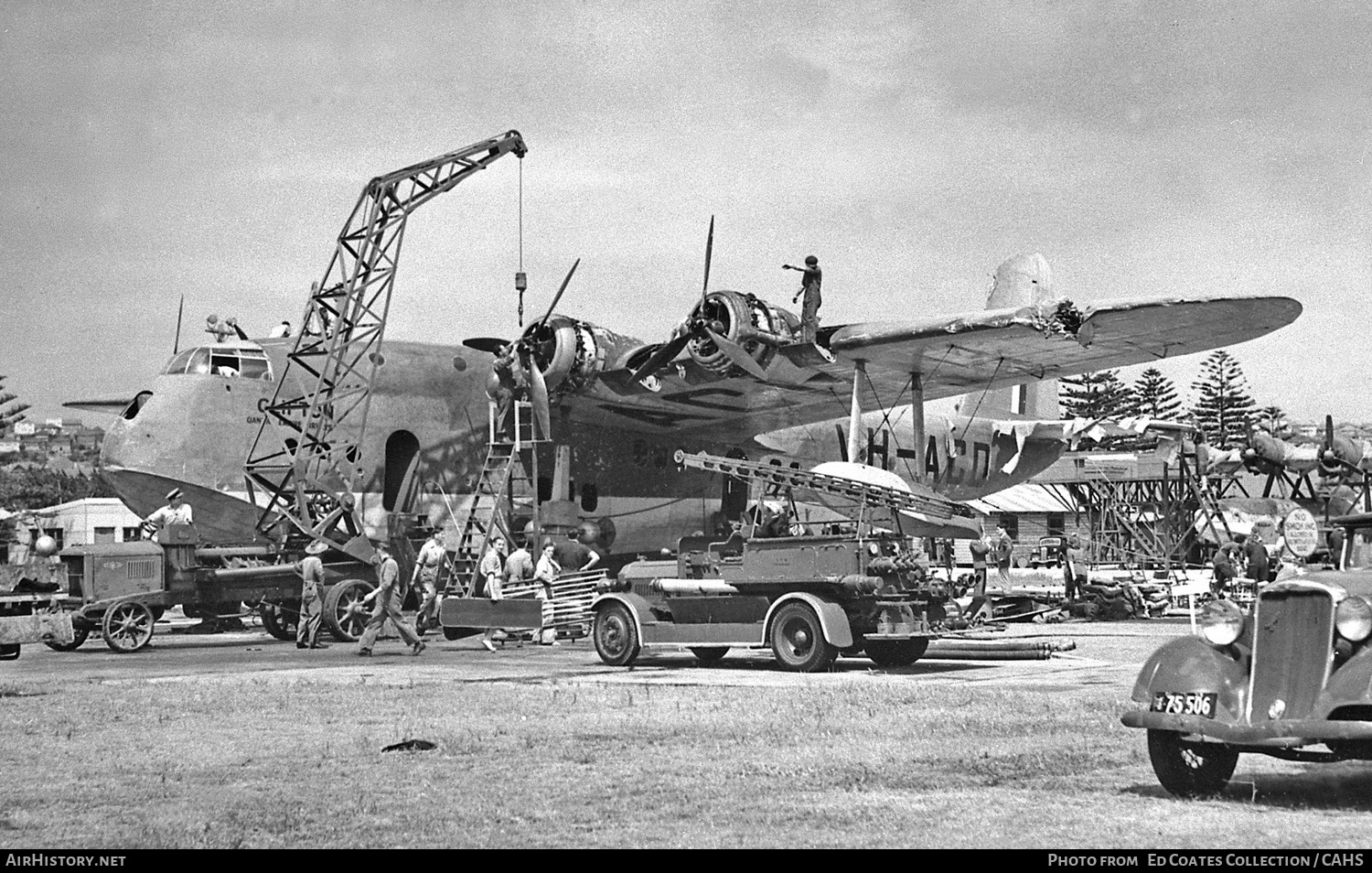 Aircraft Photo of VH-ACD | Short S-33 Empire | Qantas Empire Airways - QEA | AirHistory.net #216176