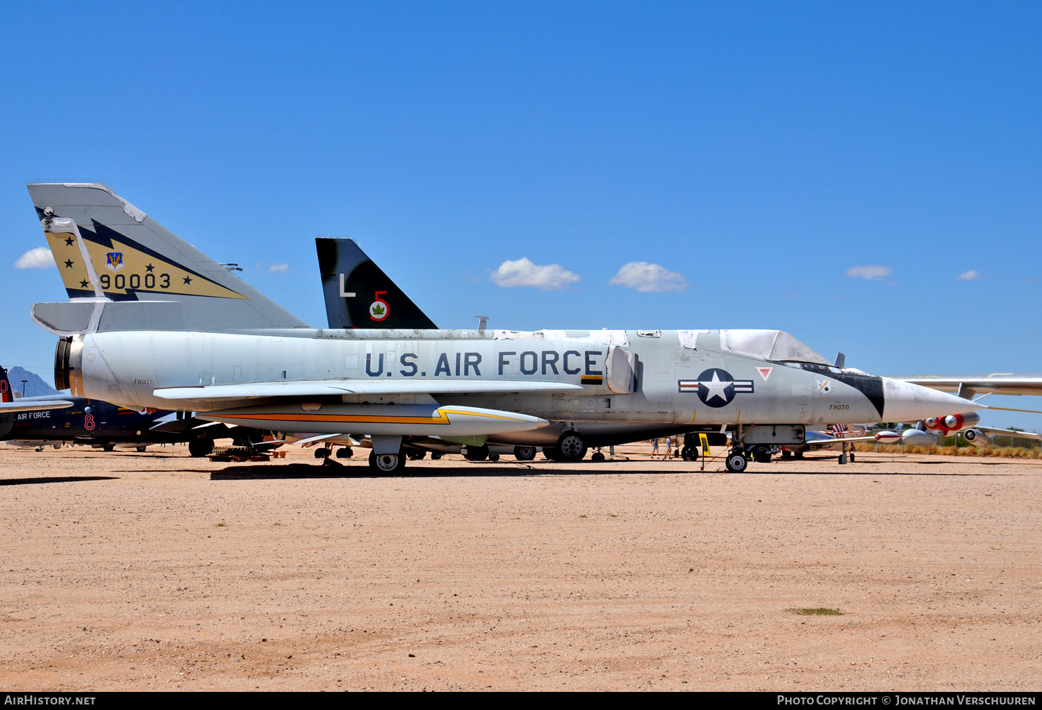 Aircraft Photo of 59-0003 / 90003 | Convair F-106A Delta Dart | USA - Air Force | AirHistory.net #216180