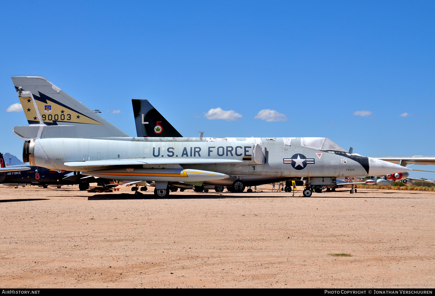 Aircraft Photo of 59-0003 / 90003 | Convair F-106A Delta Dart | USA - Air Force | AirHistory.net #216180