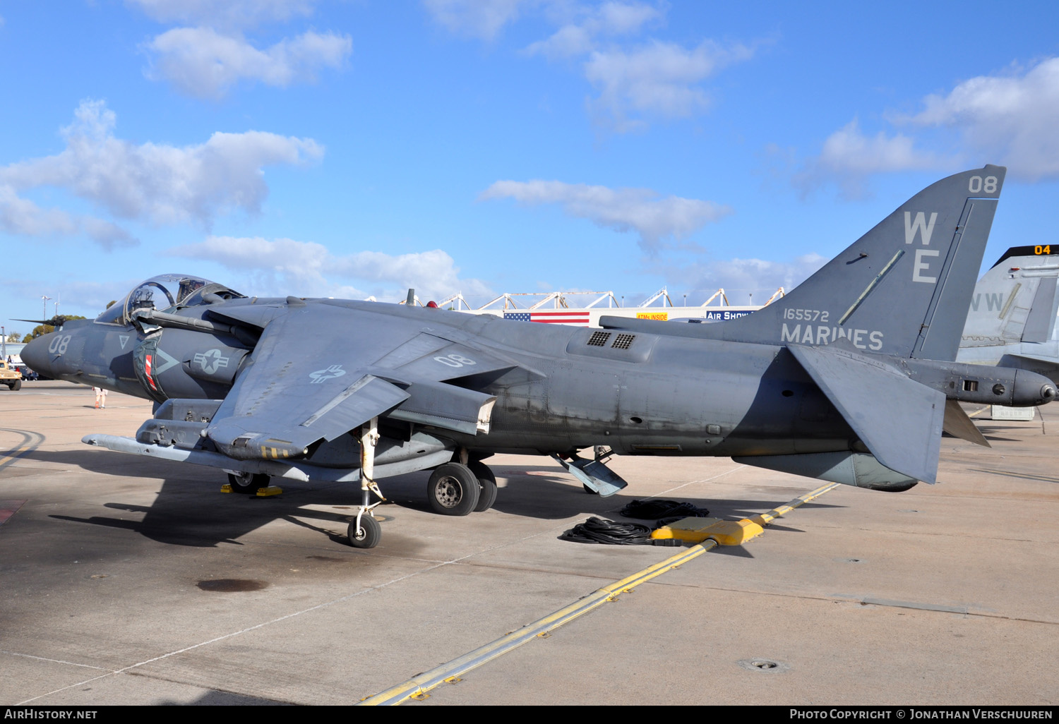 Aircraft Photo of 165572 | Boeing AV-8B(R) Harrier II+ | USA - Marines | AirHistory.net #216199