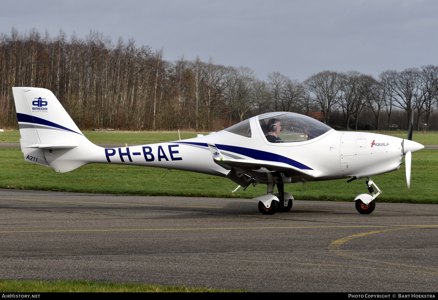 Aircraft Photo of PH-BAE | Aquila AT01-100A A211 | Breda Aviation | AirHistory.net #216203