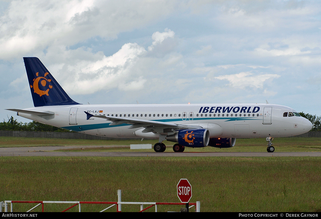 Aircraft Photo of EC-LAJ | Airbus A320-214 | Iberworld Airlines | AirHistory.net #216211