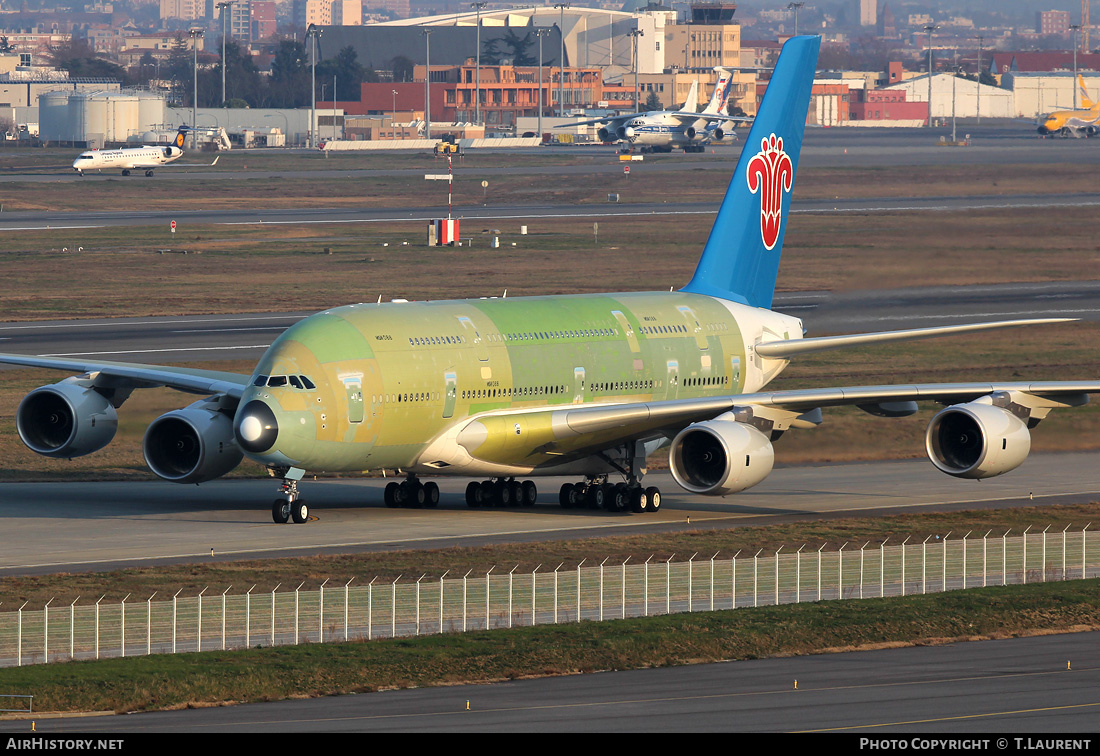 Aircraft Photo of F-WWAR | Airbus A380-841 | China Southern Airlines | AirHistory.net #216223