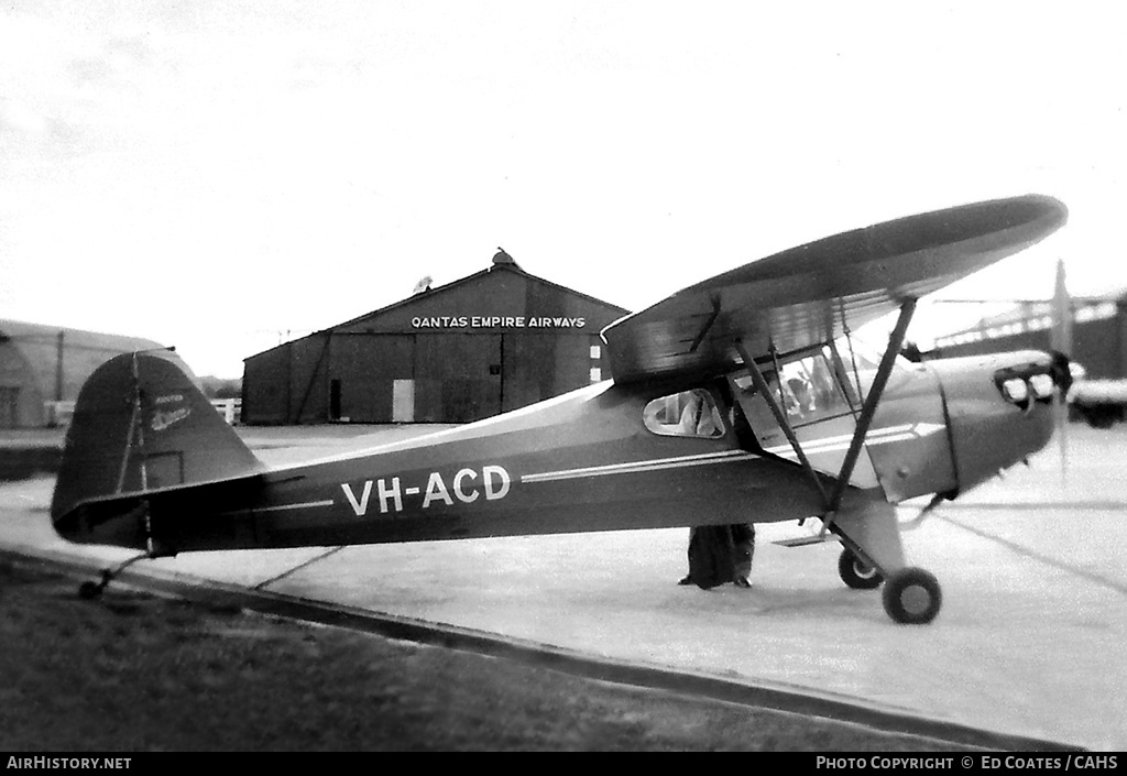 Aircraft Photo of VH-ACD | Auster J-2 Arrow | AirHistory.net #216230