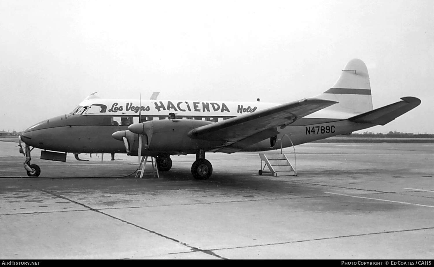 Aircraft Photo of N4789C | De Havilland D.H. 114 Heron 2 | Las Vegas Hacienda Hotel | AirHistory.net #216231