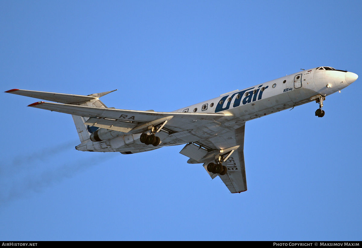 Aircraft Photo of RA-65716 | Tupolev Tu-134B-3 | UTair | AirHistory.net #216240