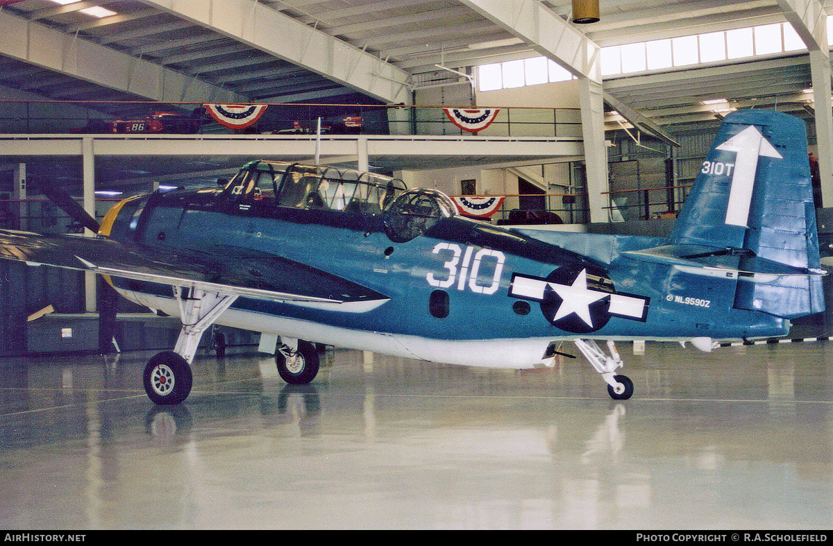 Aircraft Photo of N9590Z / NL9590Z | Grumman TBM-3 Avenger | USA - Navy | AirHistory.net #216269