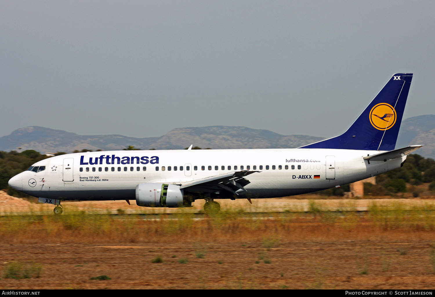Aircraft Photo of D-ABXX | Boeing 737-330 | Lufthansa | AirHistory.net #216273