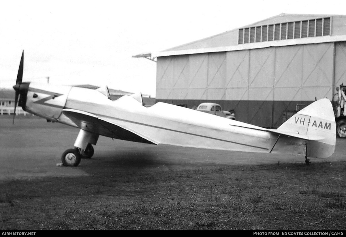 Aircraft Photo of VH-AAM | De Havilland D.H. 94 Moth Minor | AirHistory.net #216288