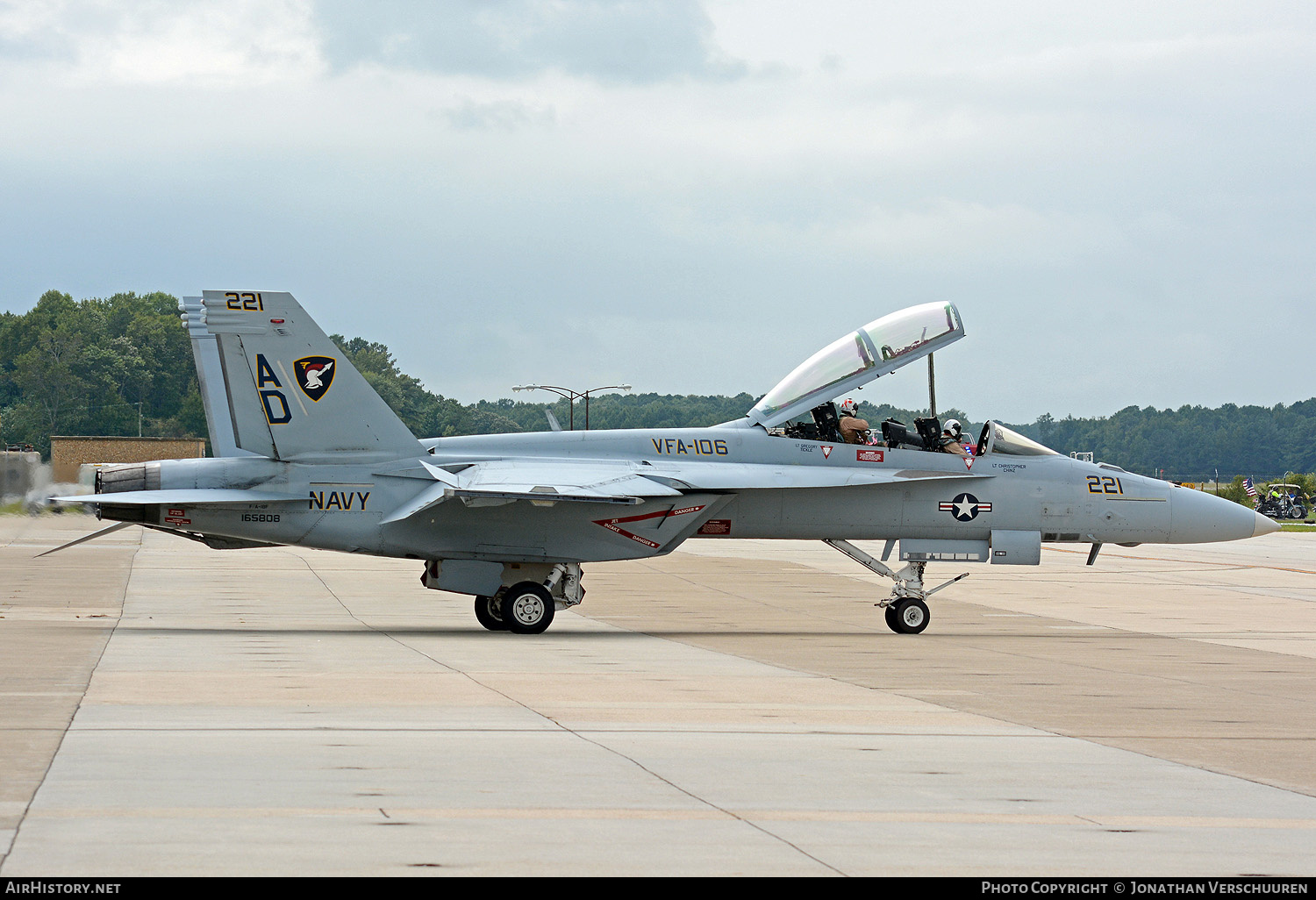 Aircraft Photo of 165808 | Boeing F/A-18F Super Hornet | USA - Navy | AirHistory.net #216299