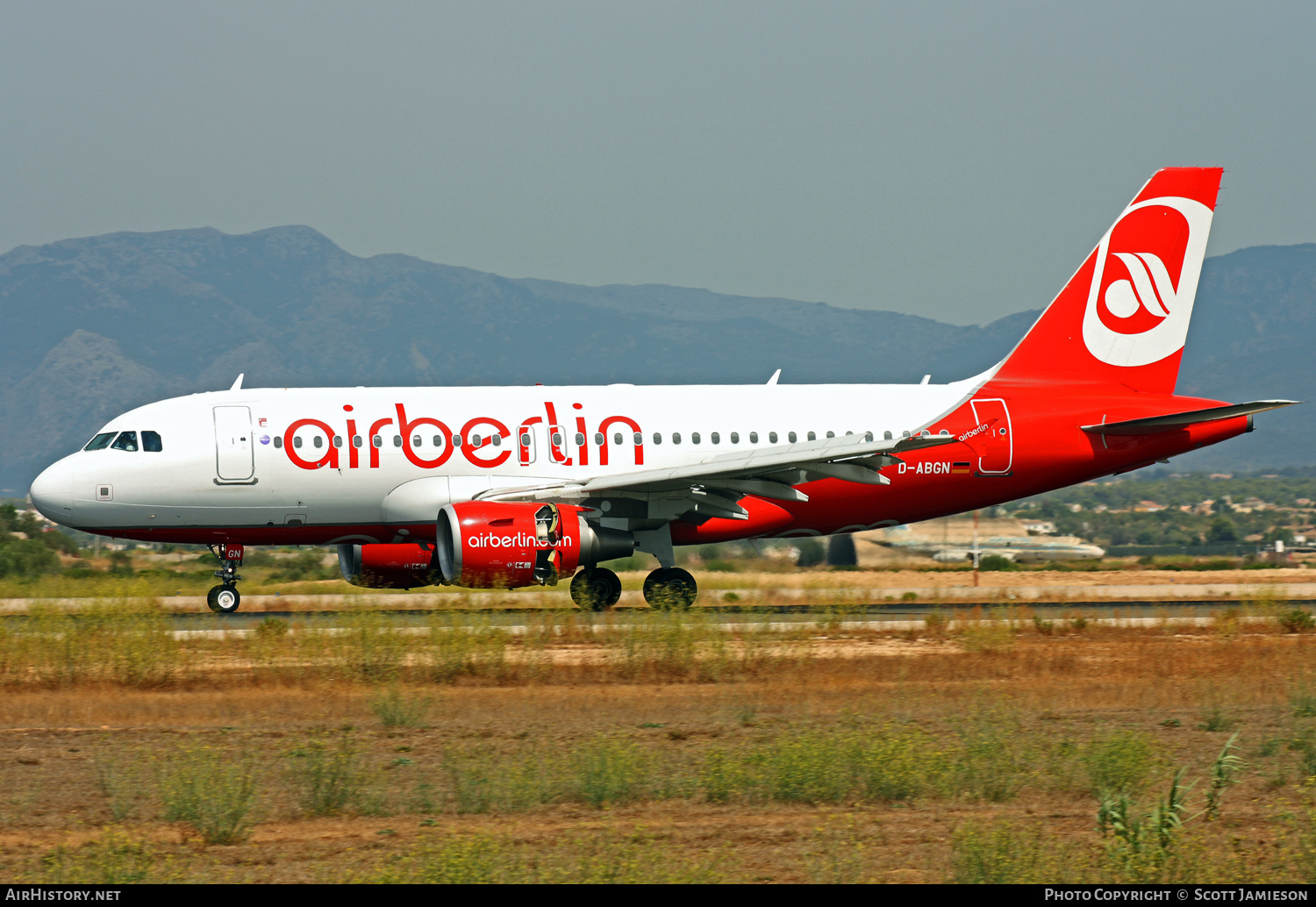 Aircraft Photo of D-ABGN | Airbus A319-112 | Air Berlin | AirHistory.net #216304