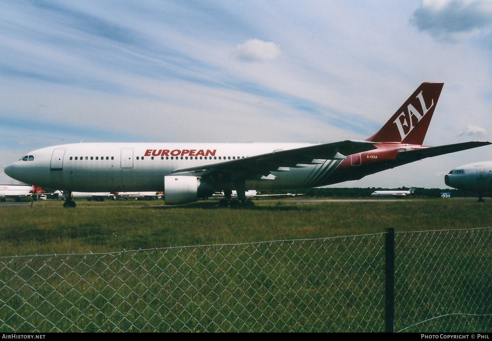 Aircraft Photo of G-CEAA | Airbus A300B2-1C | European Aircharter - EAL/EAC | AirHistory.net #216305