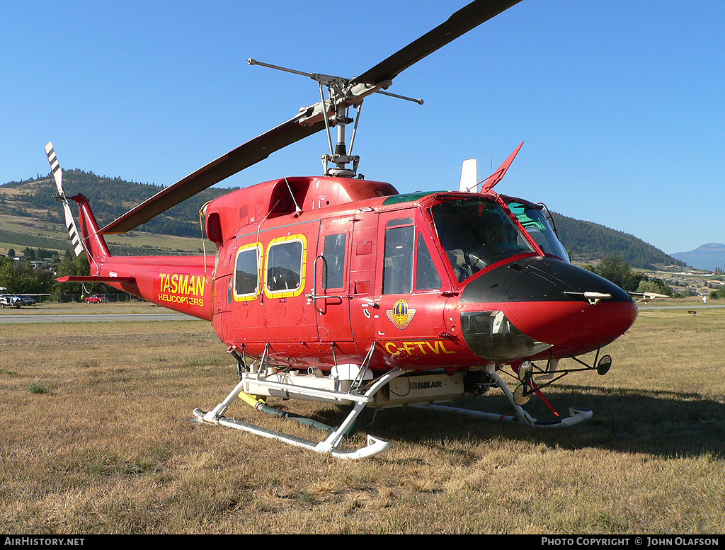 Aircraft Photo of C-FTVL | Bell 212 Twin Two-Twelve | Tasman Helicopters | AirHistory.net #216317