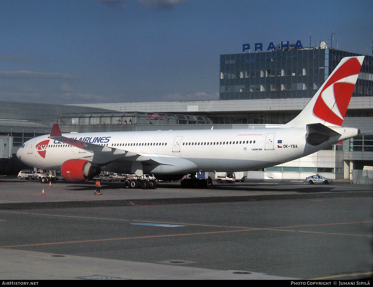 Aircraft Photo of OK-YBA | Airbus A330-323E | ČSA - Czech Airlines | AirHistory.net #216329