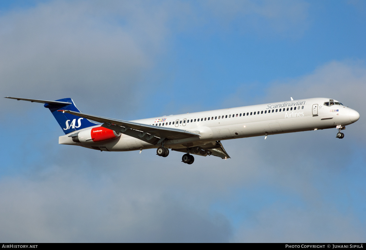Aircraft Photo of LN-ROT | McDonnell Douglas MD-81 (DC-9-81) | Scandinavian Airlines - SAS | AirHistory.net #216331