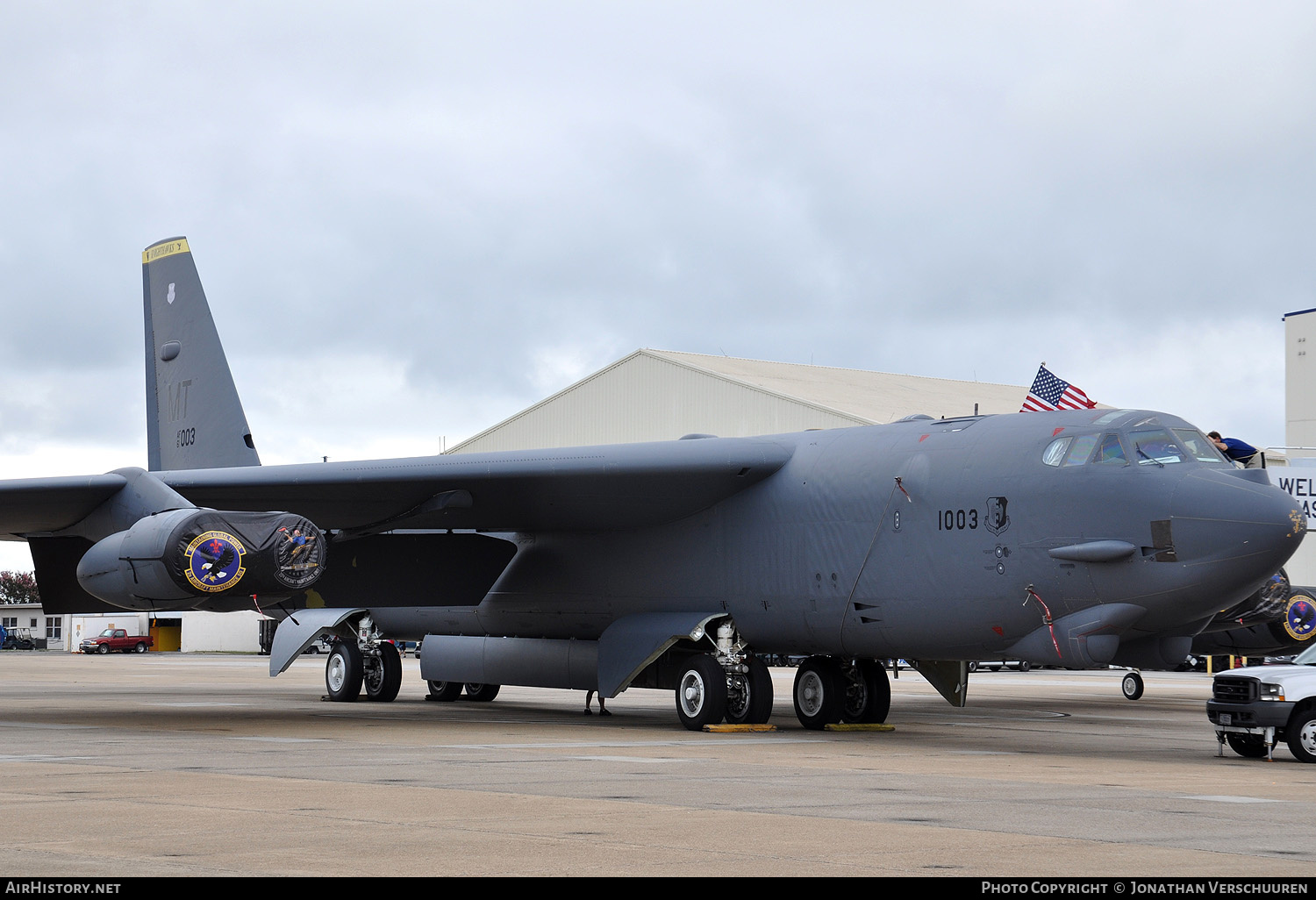 Aircraft Photo of 61-0003 / AF61-003 | Boeing B-52H Stratofortress | USA - Air Force | AirHistory.net #216340