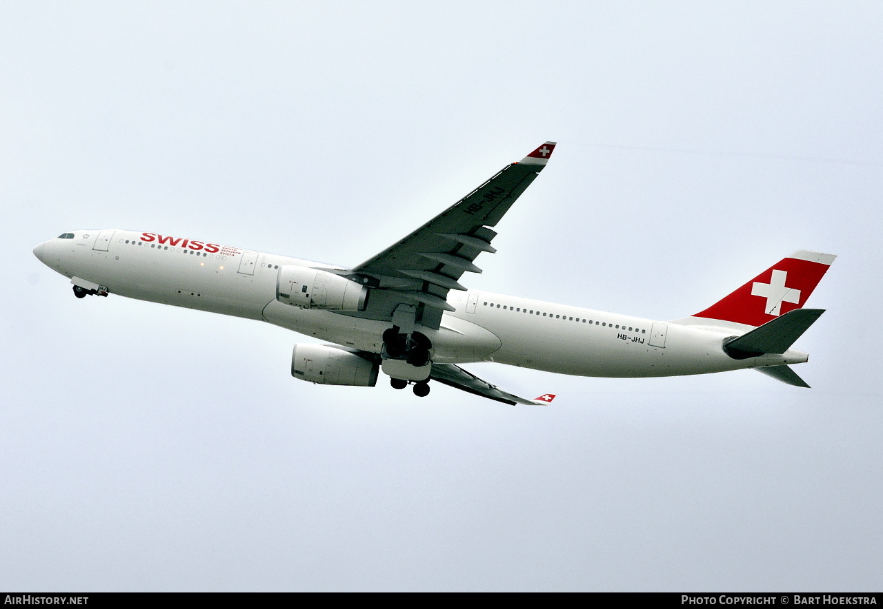 Aircraft Photo of HB-JHJ | Airbus A330-343 | Swiss International Air Lines | AirHistory.net #216353