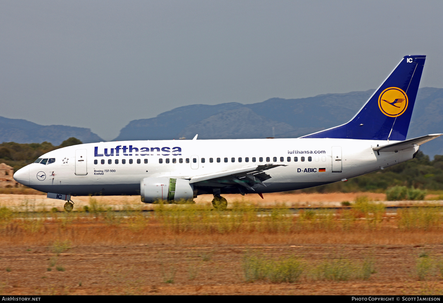 Aircraft Photo of D-ABIC | Boeing 737-530 | Lufthansa | AirHistory.net #216364