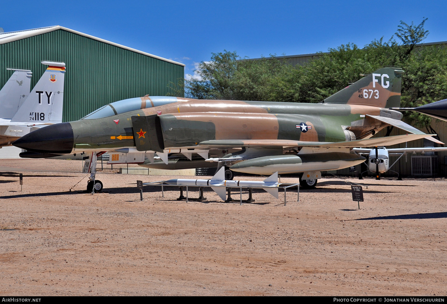 Aircraft Photo of 64-0673 / FY40-673 | McDonnell F-4C Phantom II | USA - Air Force | AirHistory.net #216379