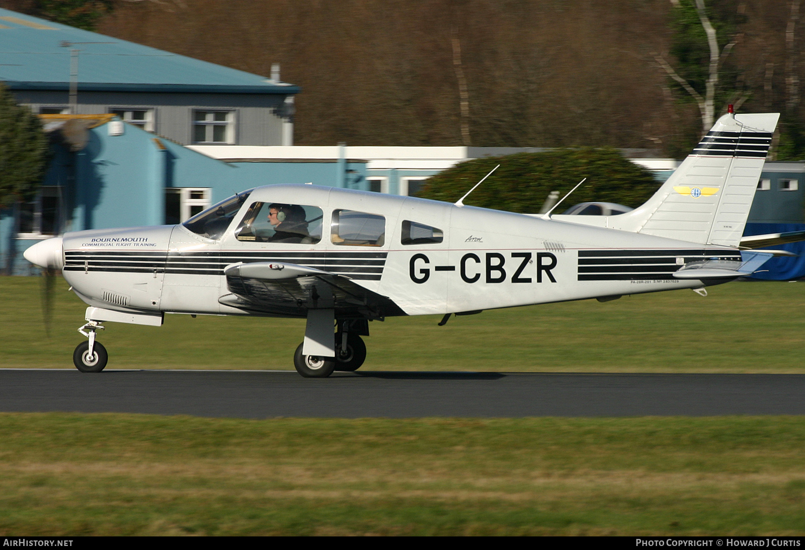 Aircraft Photo of G-CBZR | Piper PA-28R-201 Arrow | Bournemouth Commercial Flight Training - BCFT | AirHistory.net #216387