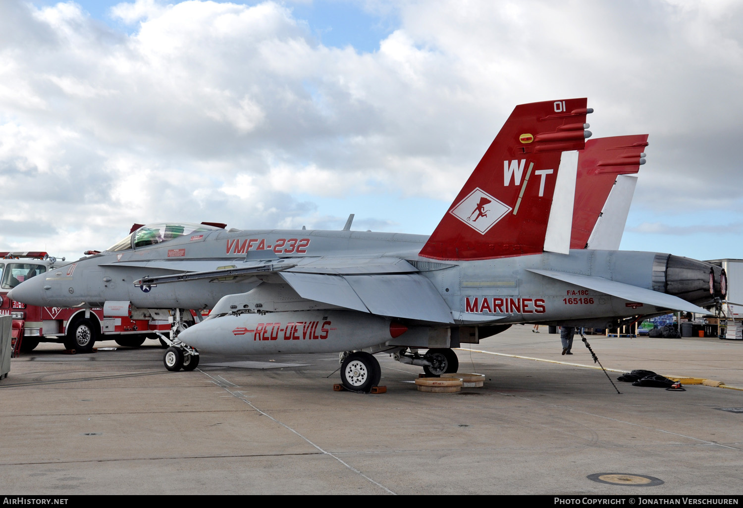 Aircraft Photo of 165186 | McDonnell Douglas F/A-18C Hornet | USA - Marines | AirHistory.net #216402